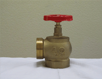 Клапан пожарный латунь КПЛМ с датчиком положения угловой 90гр Апогей